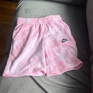 nike fleece shorts